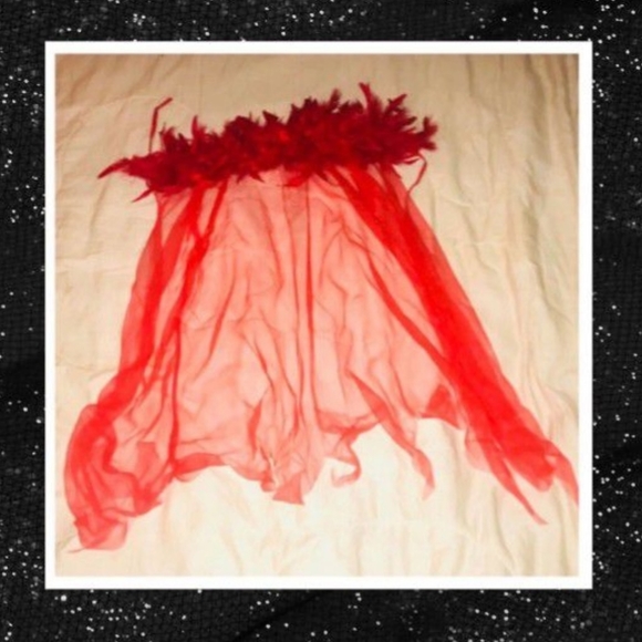 "RED HOT DWVIL!" WOMENS DELUXE SEQUIN DEVIL COSTUME SIZE SMALL NEW! - Picture 5 of 9